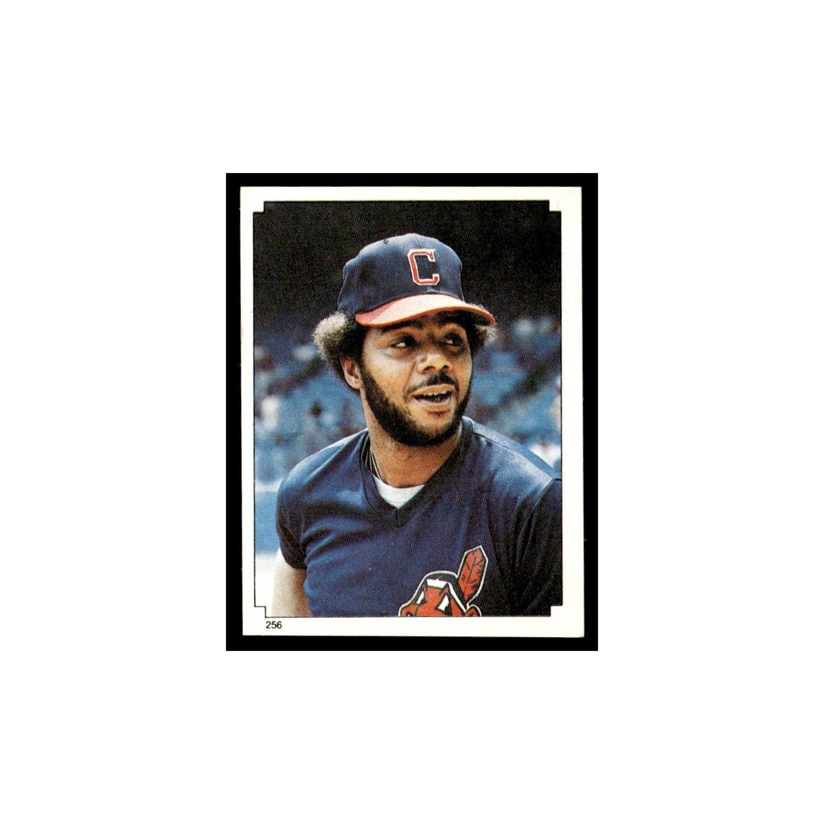 Bake McBride 1984 Topps Stickers #256 Cleveland Indians Baseball Card NM