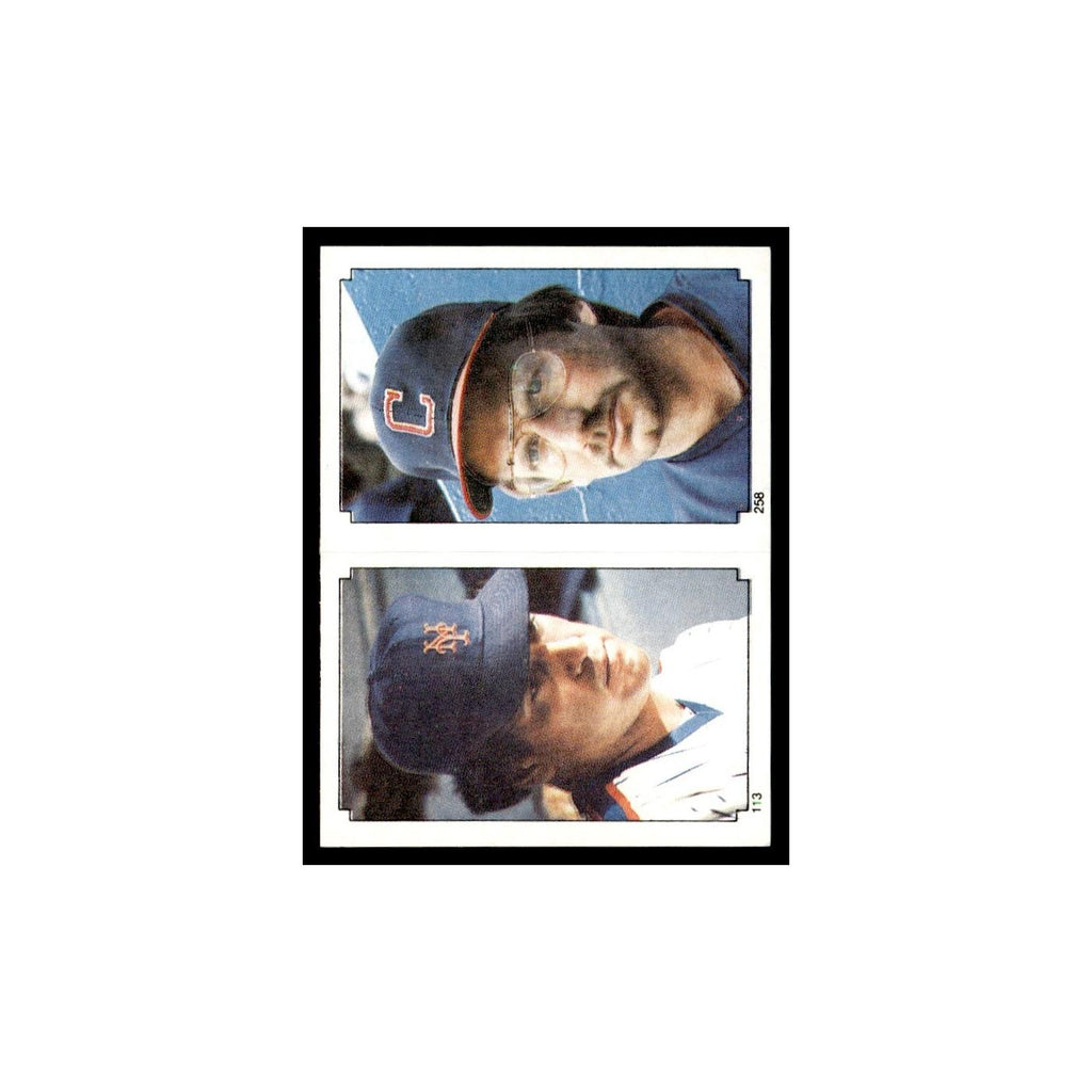 Jamie Easterly Mike Torez 1984 Topps Stickers #258/113 Baseball Card NM