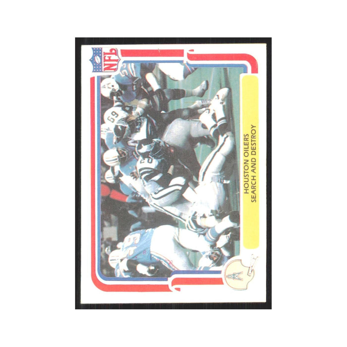 1980 Fleer Search and Destroy Houston Oilers #22