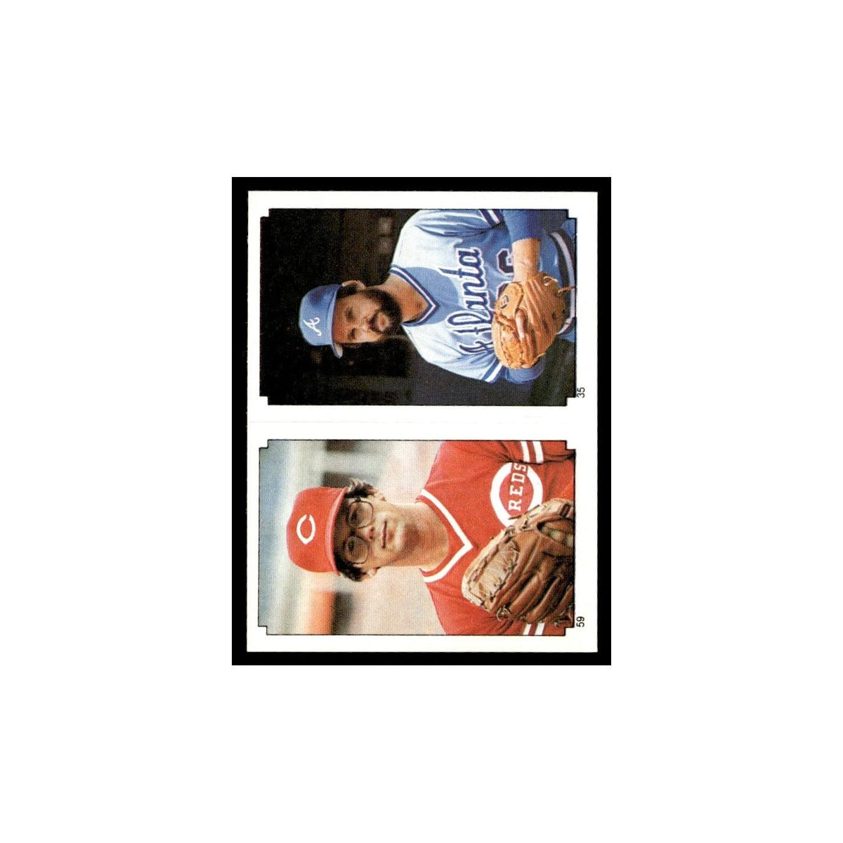Gene Garber Tom Hume 1984 Topps Stickers #35/59 Baseball Card NM