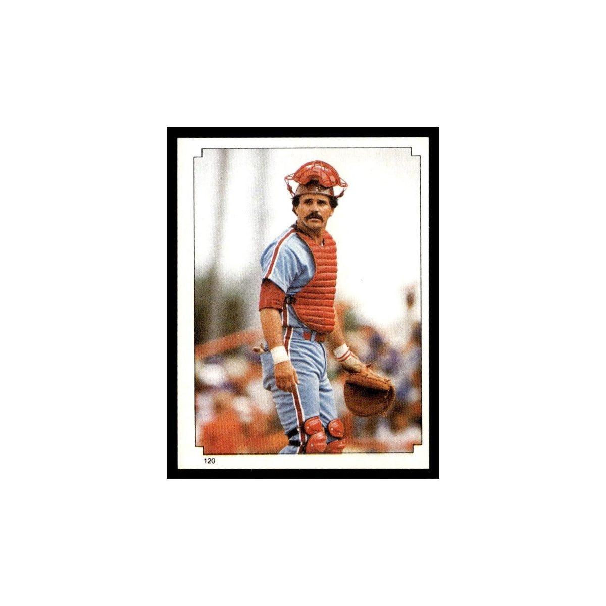 Bo Diaz 1984 Topps Stickers #120 Philadelphia Phillies Baseball Card NM