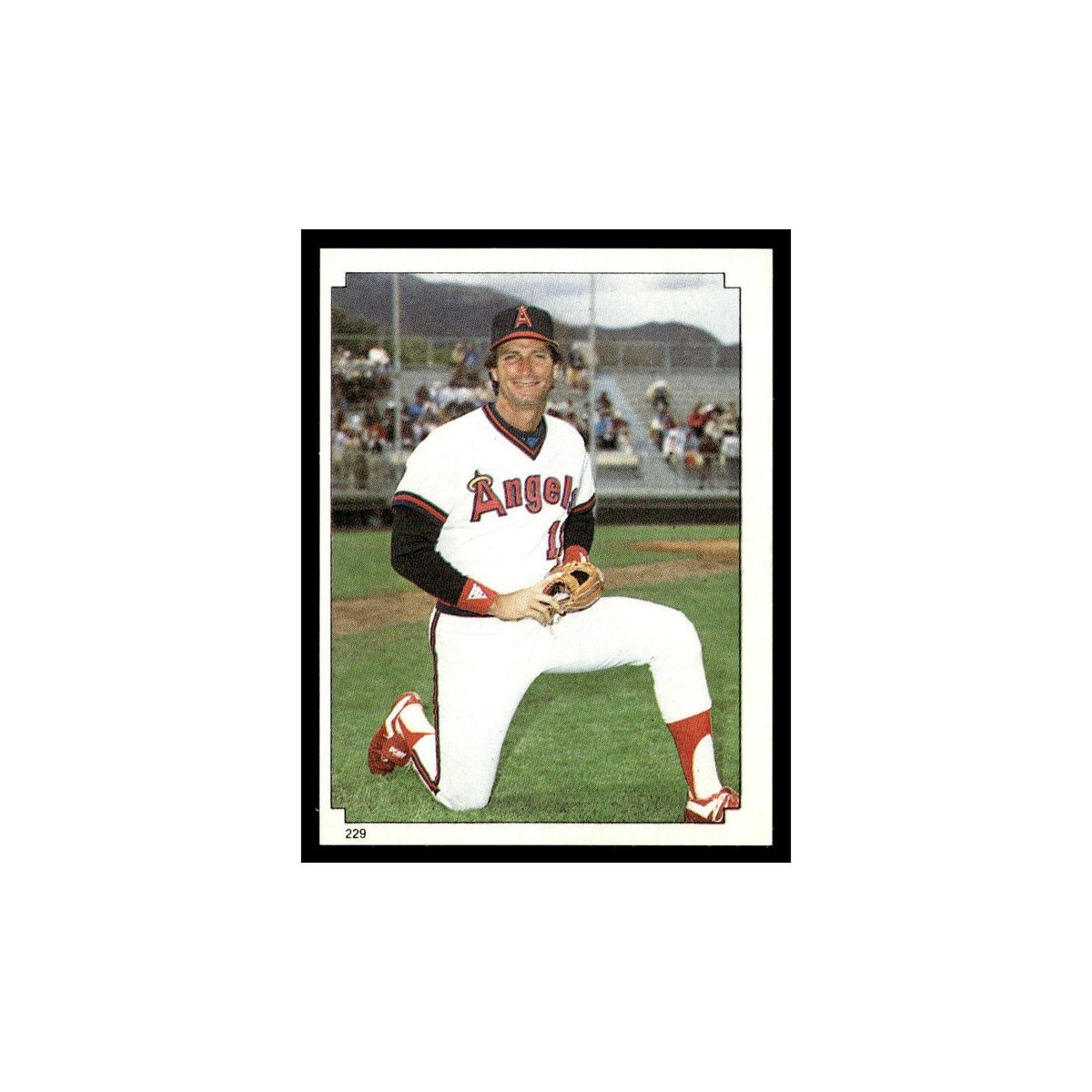 Doug DeCinces 1984 Topps Stickers #229 California Angels Baseball Card NM