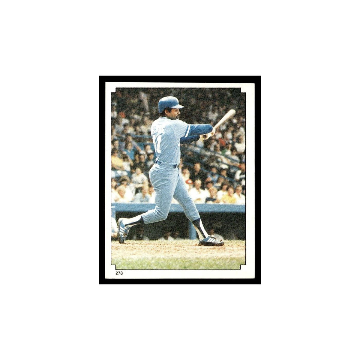 Hal McRae 1984 Topps Stickers #278 Kansas City Royals Baseball Card NM