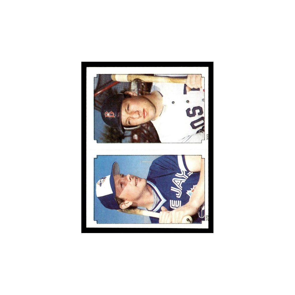 Rick Gedman Barry Bonnell 1984 Topps Stickers #222/370 Baseball Card NM