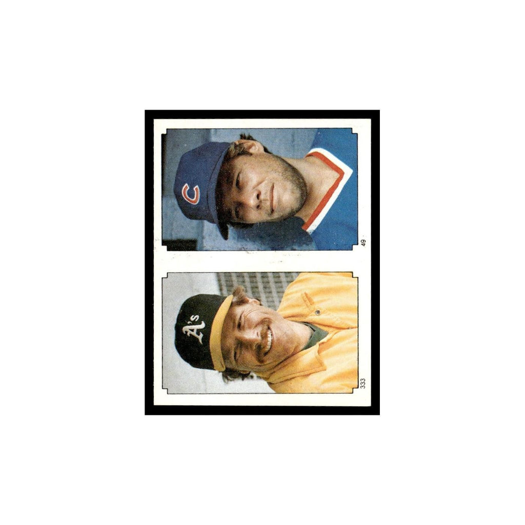 Dick Ruthven Waye Gross 1984 Topps Stickers #49/333 Baseball Card NM