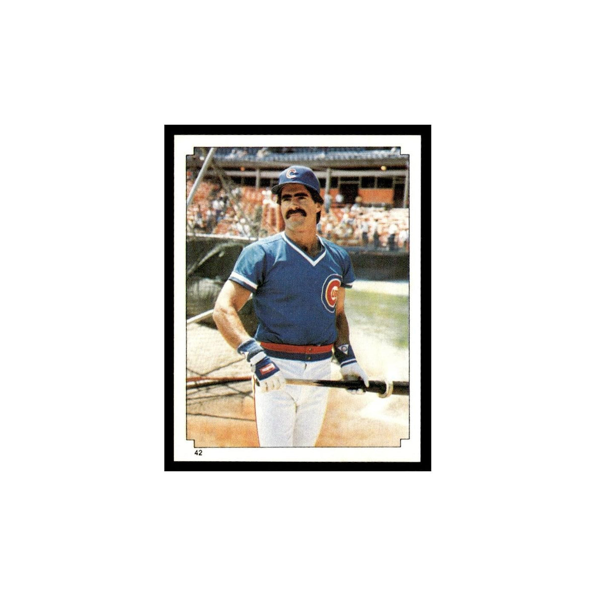 Bill Buckner 1984 Topps Stickers #42 Chicago Cubs Baseball Card NM