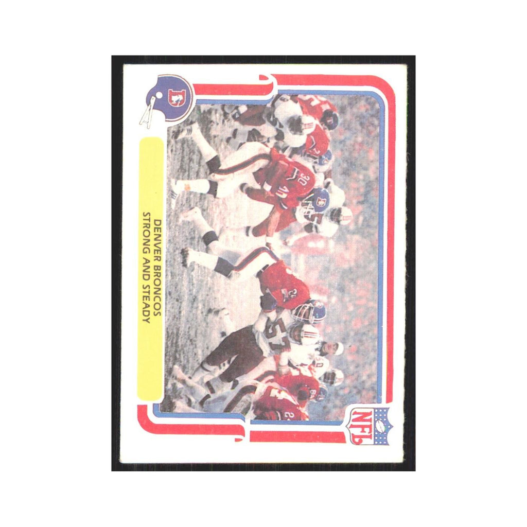 1980 Fleer Strong and Steady Broncos #15.0