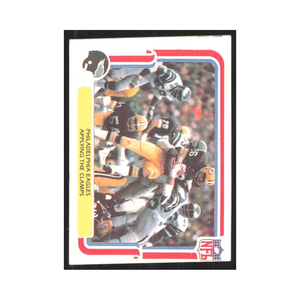 1980 Fleer Applying The Clamps Eagles #42