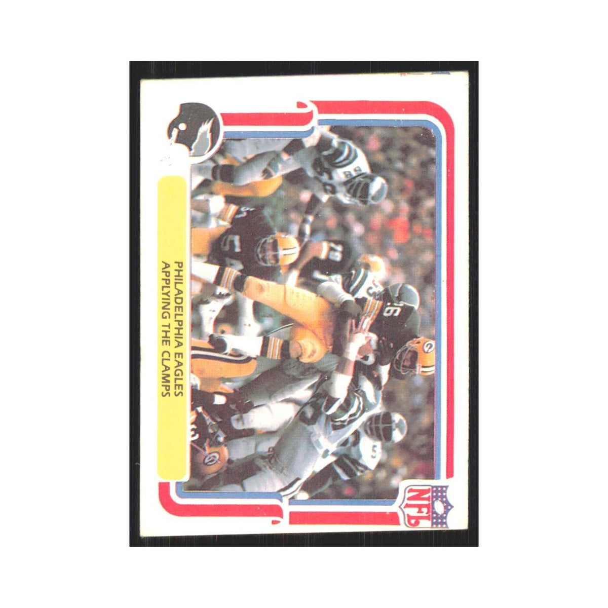 1980 Fleer Applying The Clamps Eagles #42