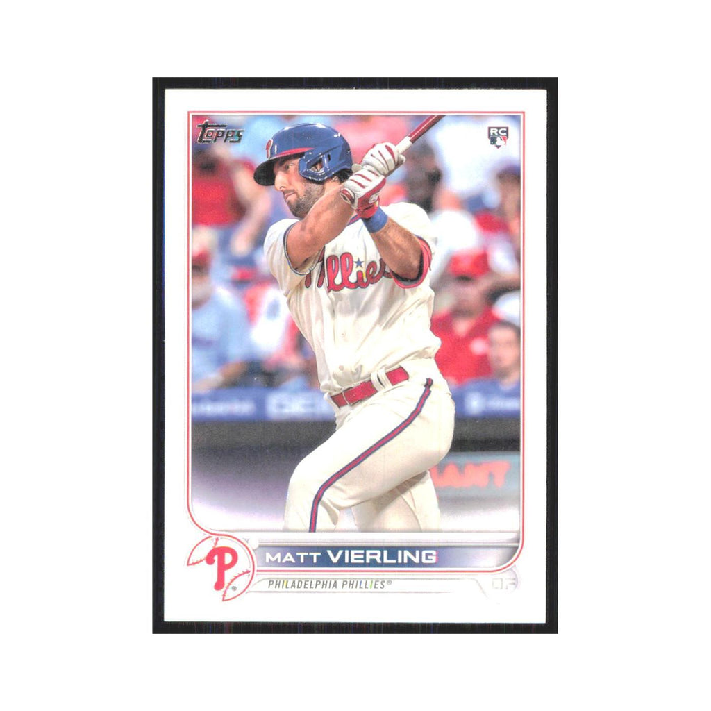 2022 Topps Matt Vierling RC Phillies #316