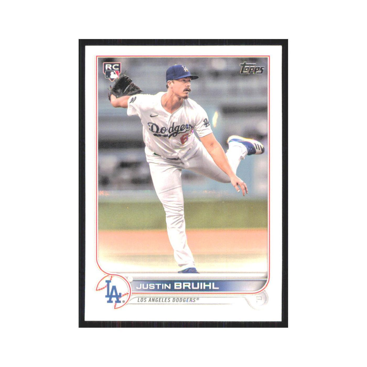 2022 Topps Justin Bruihl RC Dodgers #658