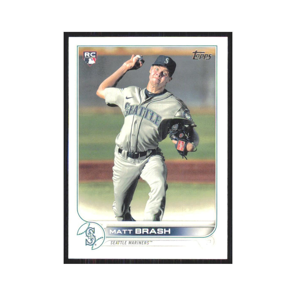 2022 Topps Matt Brash RC Mariners #561