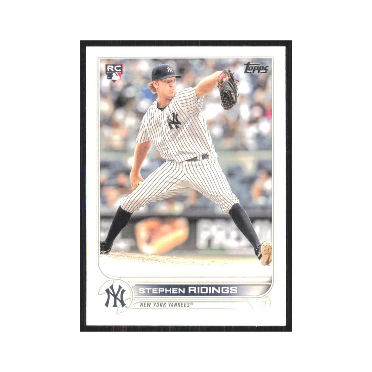 2022 Topps Stephen Ridings RC Yankees #516