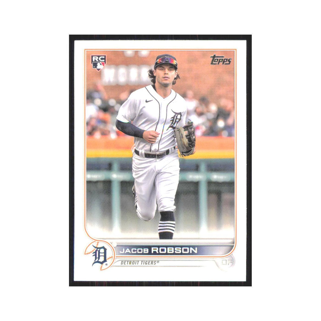 2022 Topps Jacob Robson RC Tigers #623