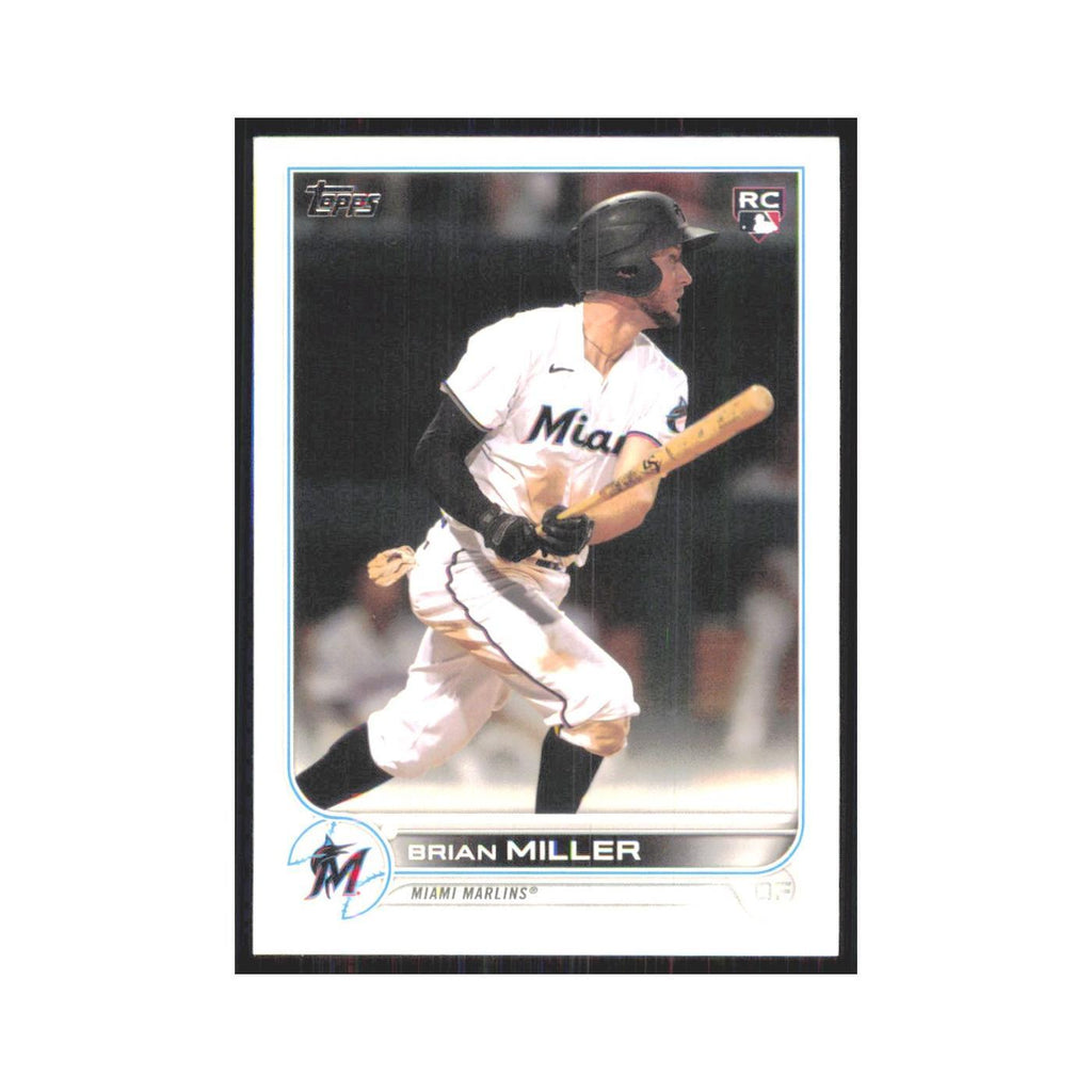 2022 Topps Brian Miller RC Marlins #425