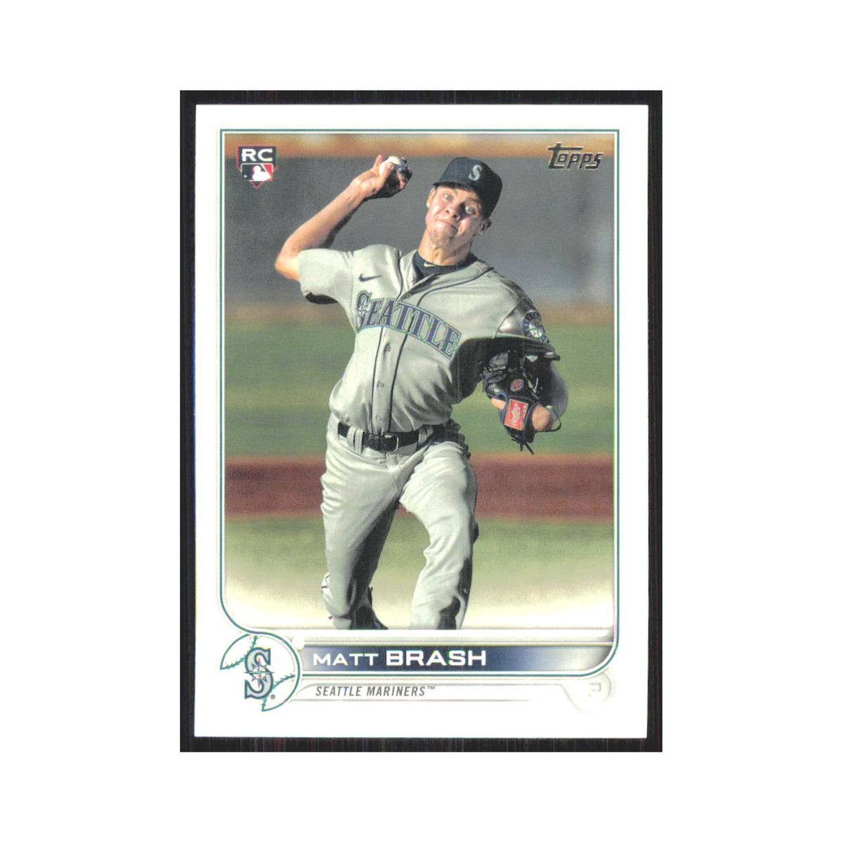 2022 Topps Matt Brash RC Mariners #561