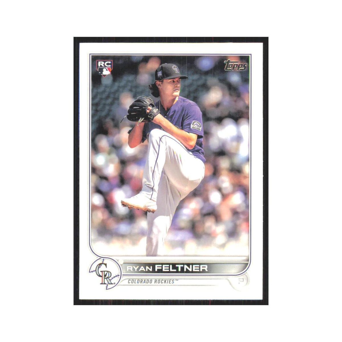 2022 Topps Ryan Feltner RC Rockies #373
