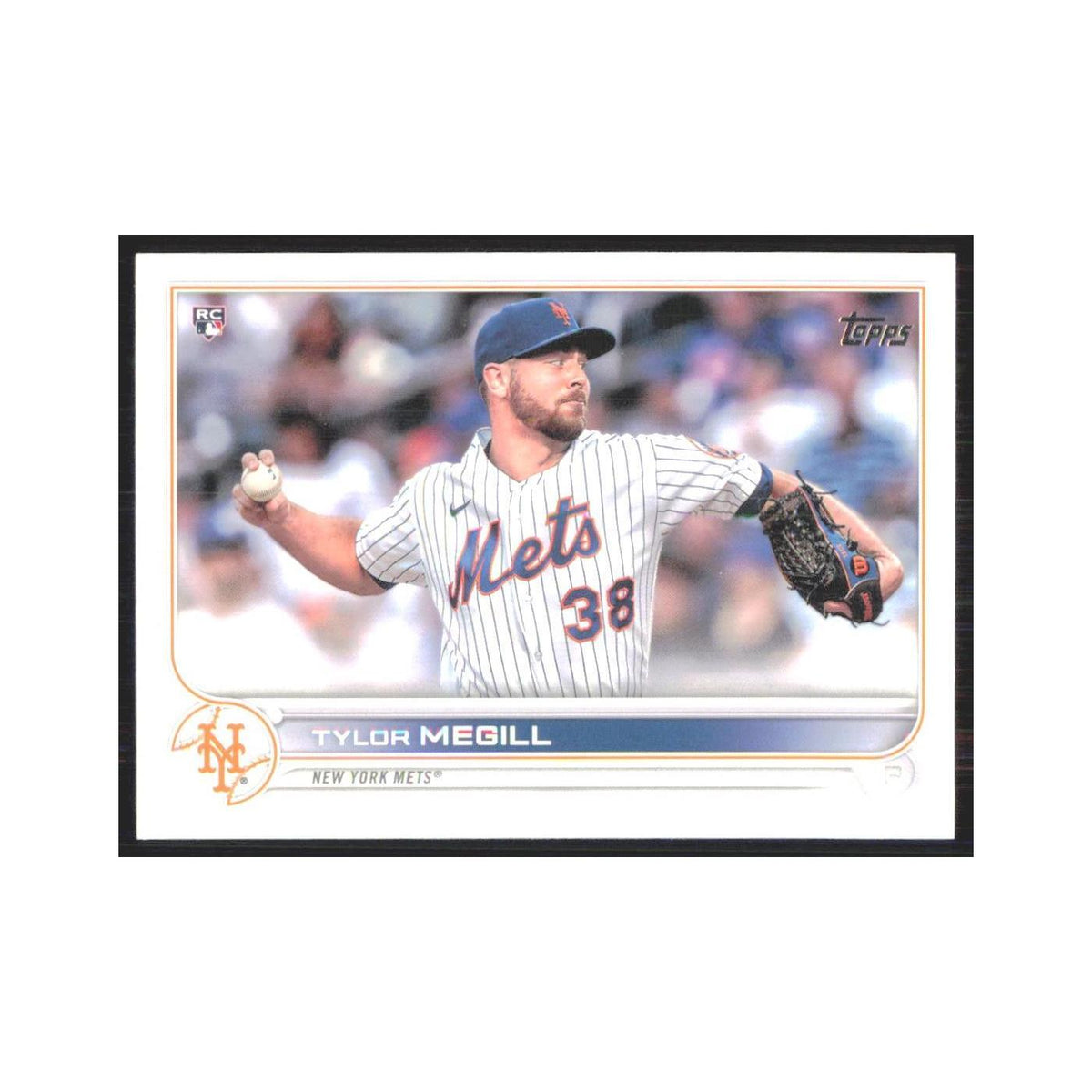 2022 Topps Tylor Megill RC Mets #134