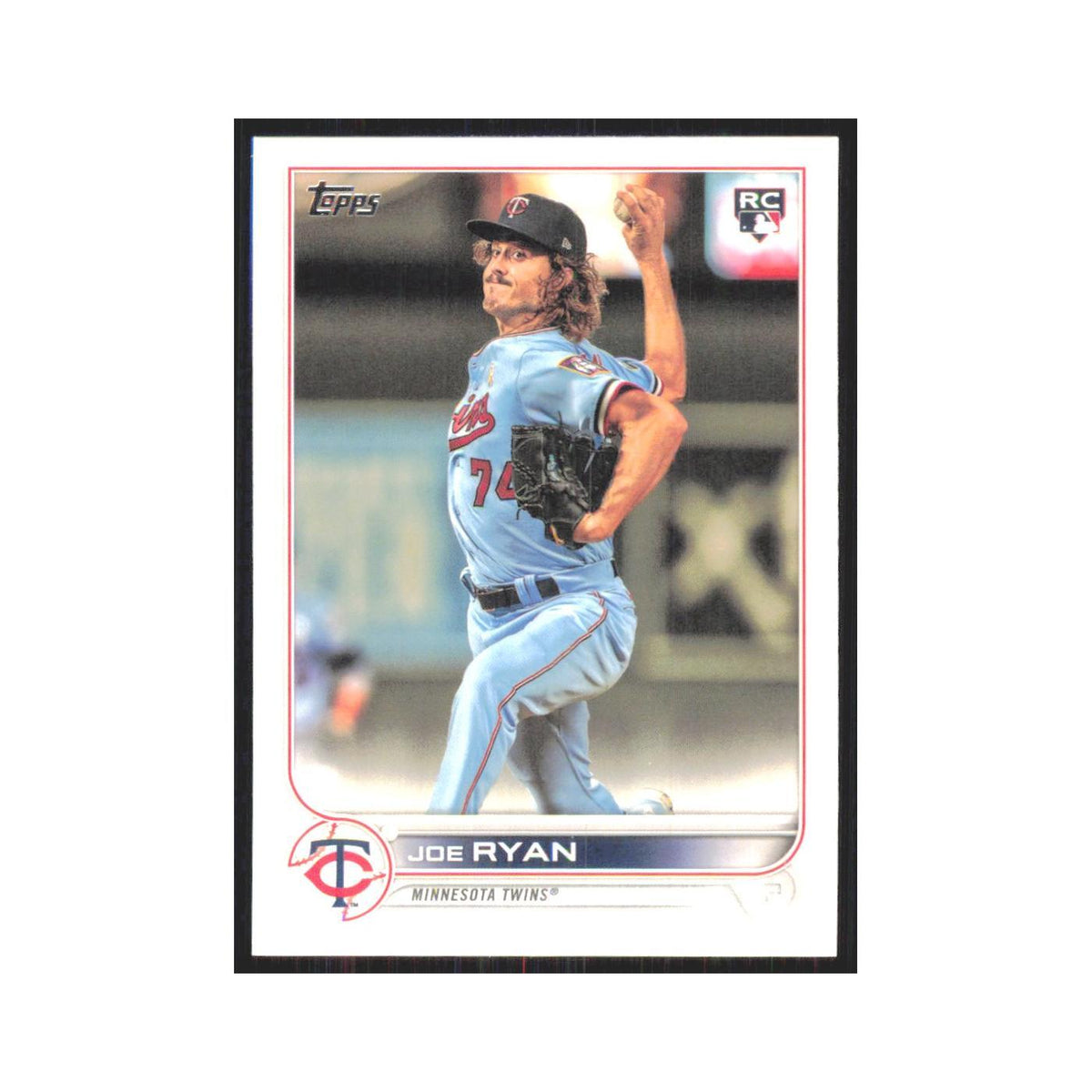 2022 Topps Joe Ryan RC Twins #390