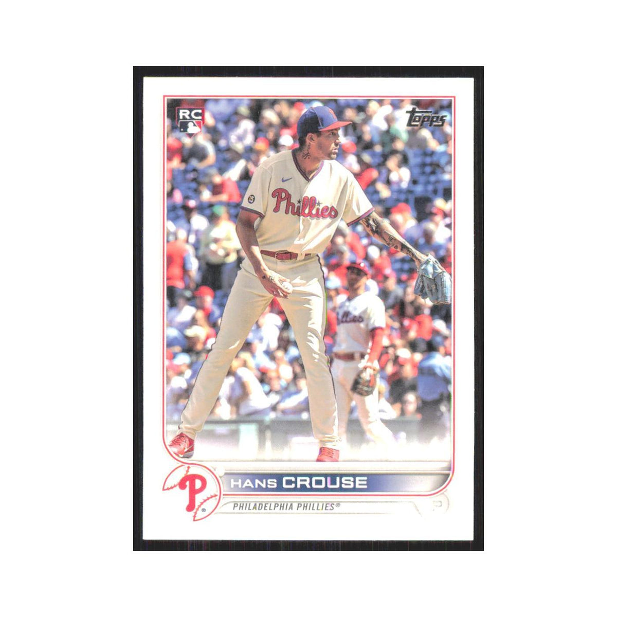 2022 Topps Hans Crouse RC Phillies #642