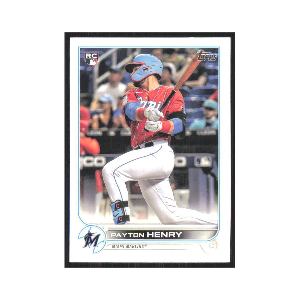 2022 Topps Payton Henry RC Marlins #611