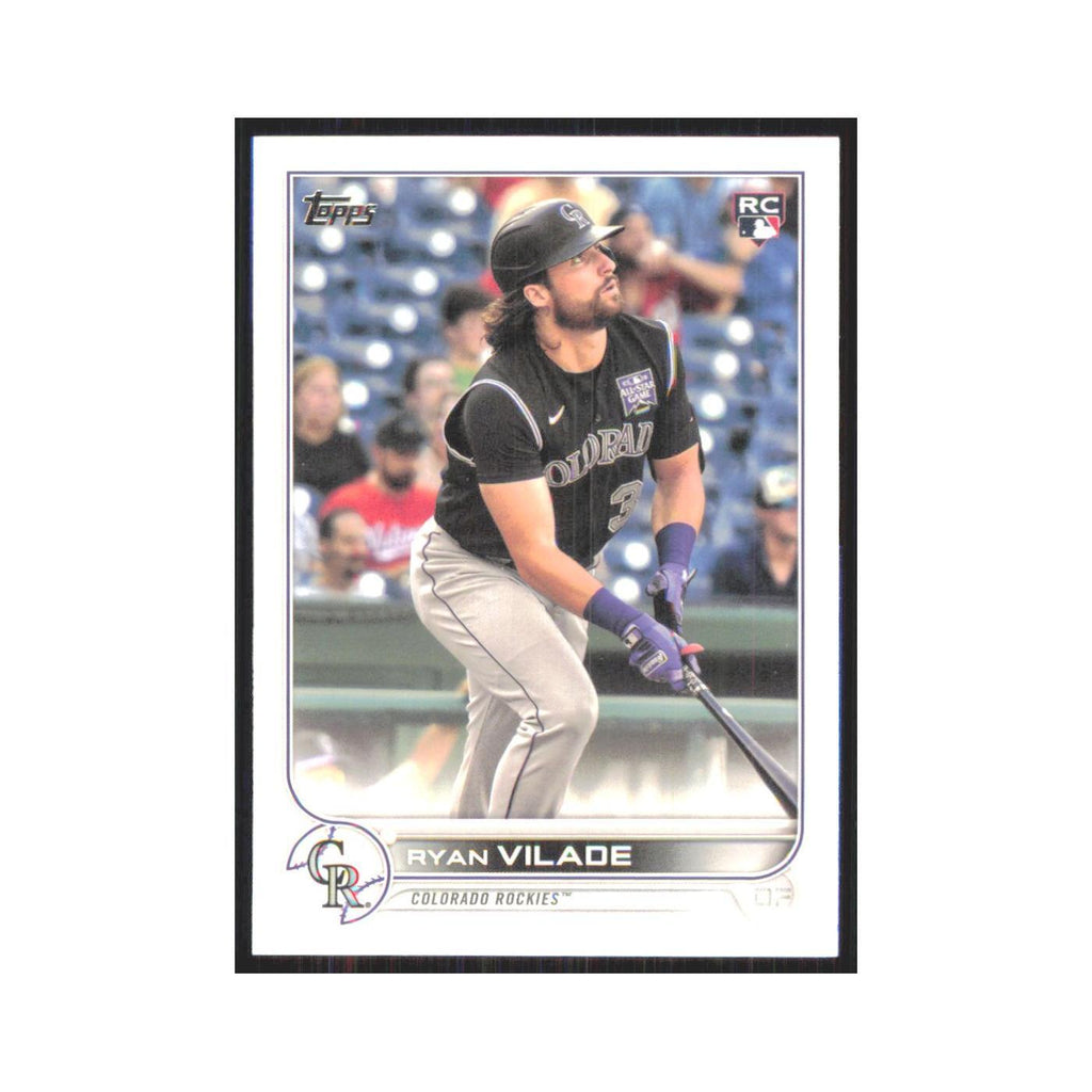 2022 Topps Ryan Vilade Rockies #586