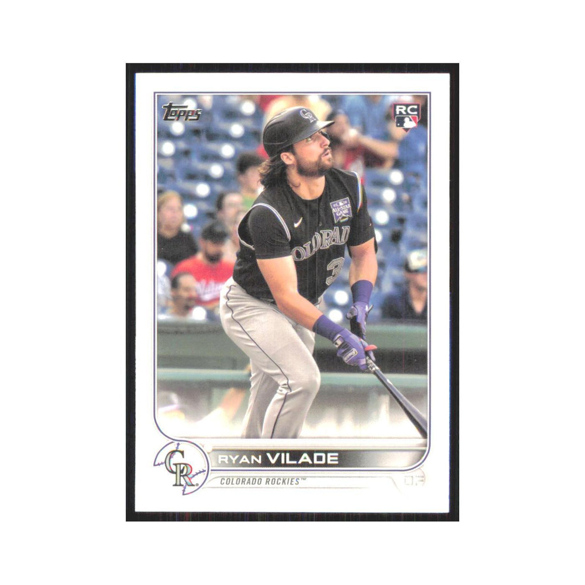 2022 Topps Ryan Vilade Rockies #586