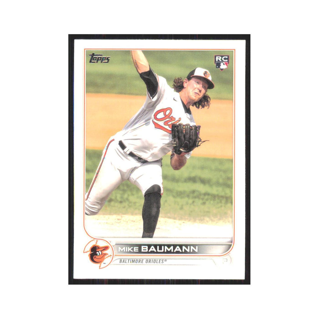 2022 Topps Mike Baumann RC Orioles #502