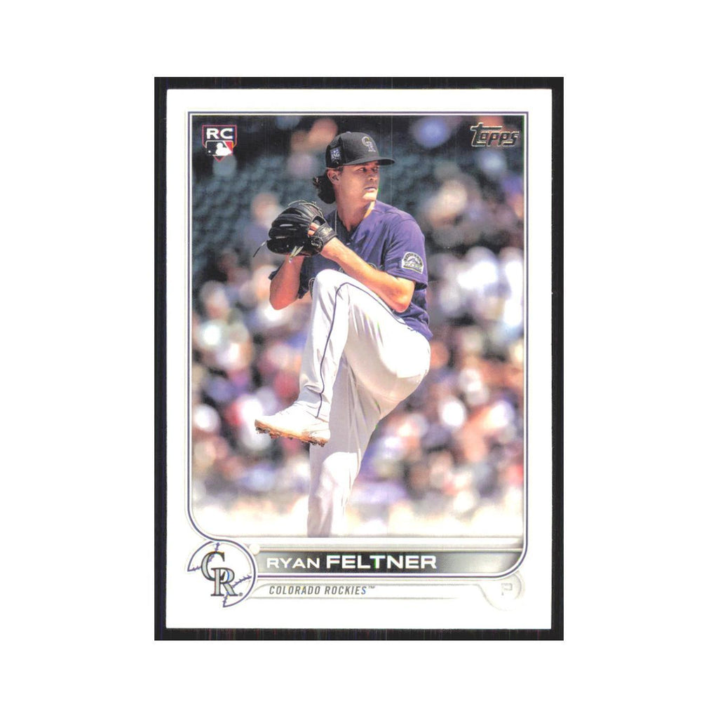 2022 Topps Ryan Feltner RC Rockies #373
