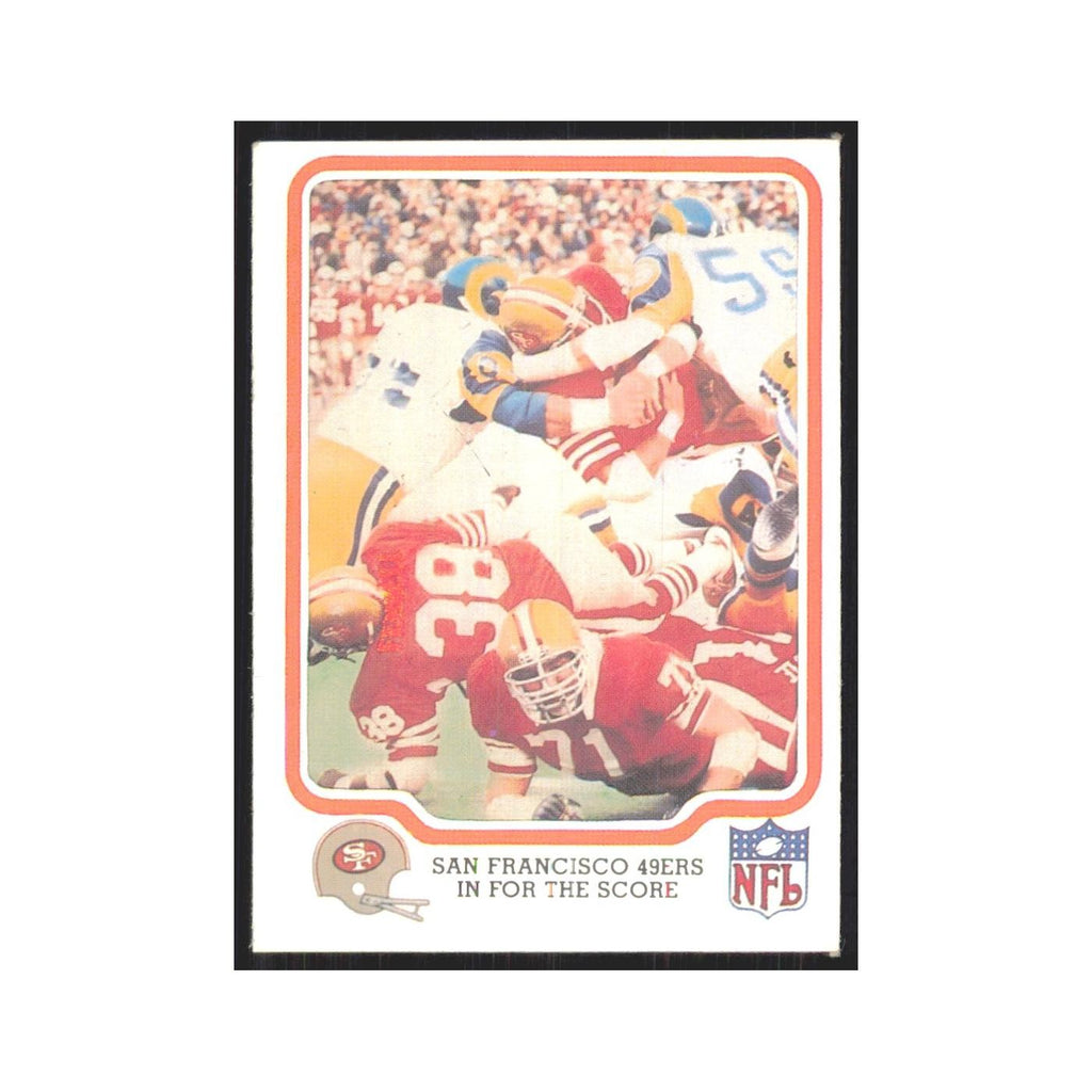 1979 Fleer In For The Score 49ers #49