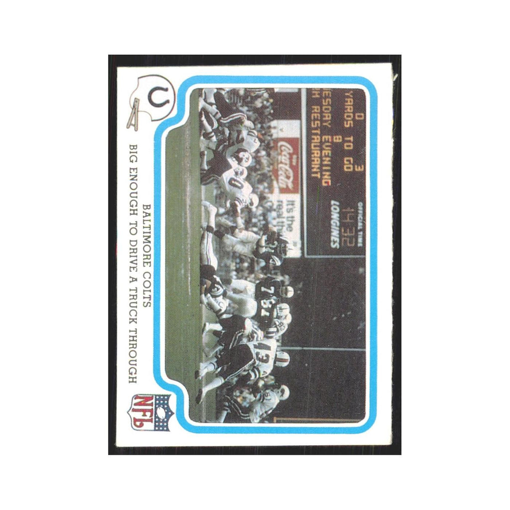 1979 Fleer Big Enough To Drive A Truck Baltimore Colts #3