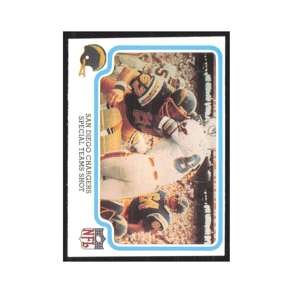 1979 Fleer Special Teams Shot (Defense) San Diego Chargers #48