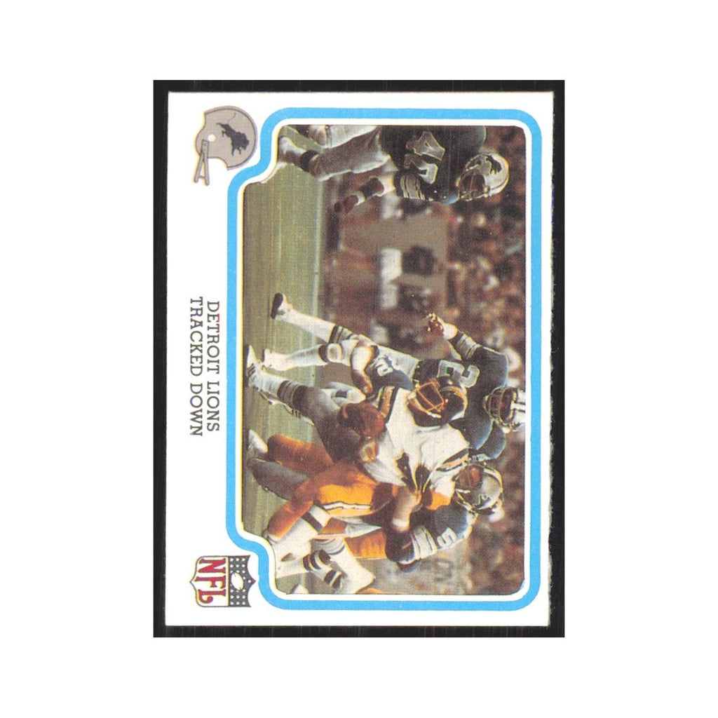 1979 Fleer Tracked Down Lions #18.0