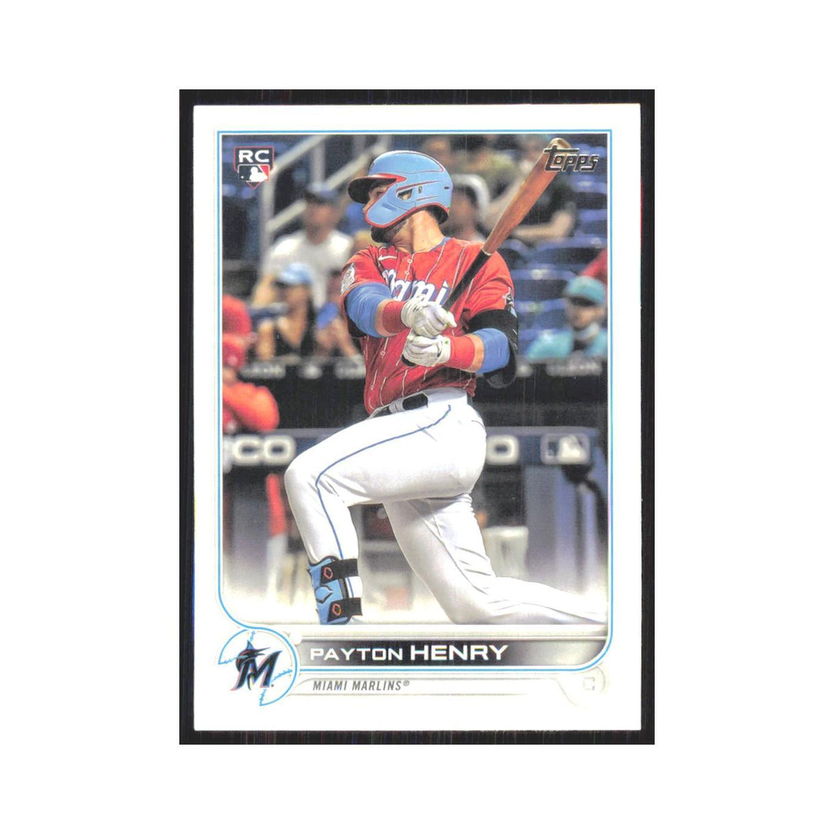 2022 Topps Payton Henry RC Marlins #611