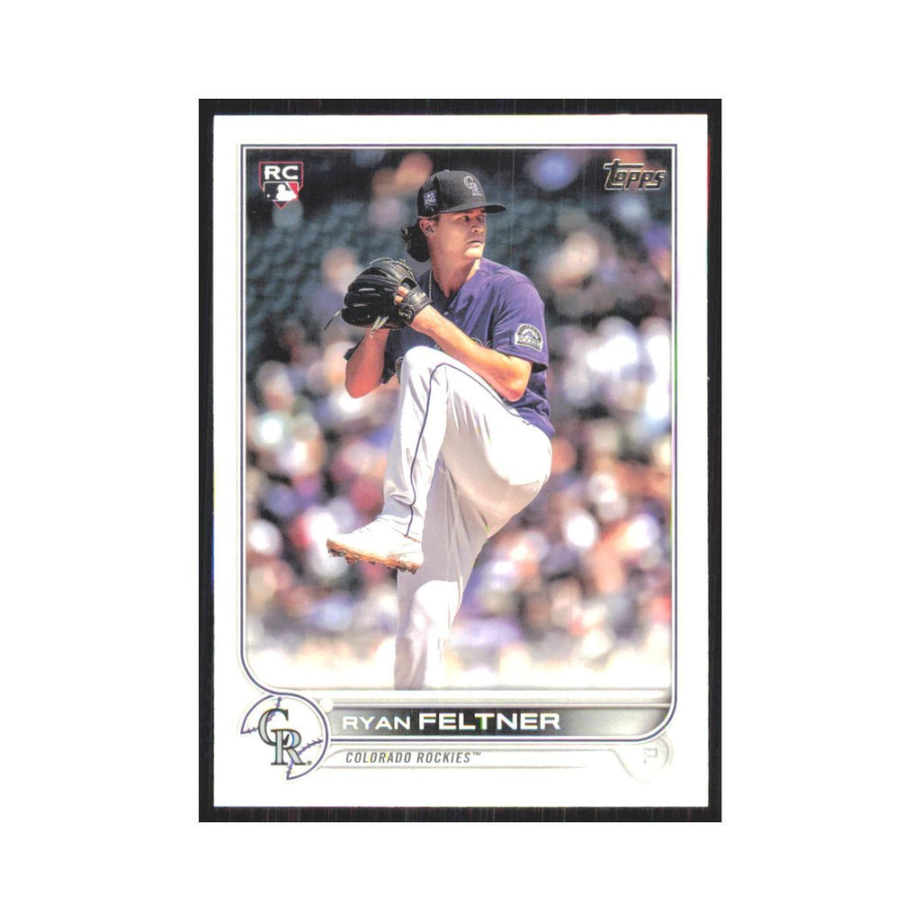 2022 Topps Ryan Feltner RC Rockies #373