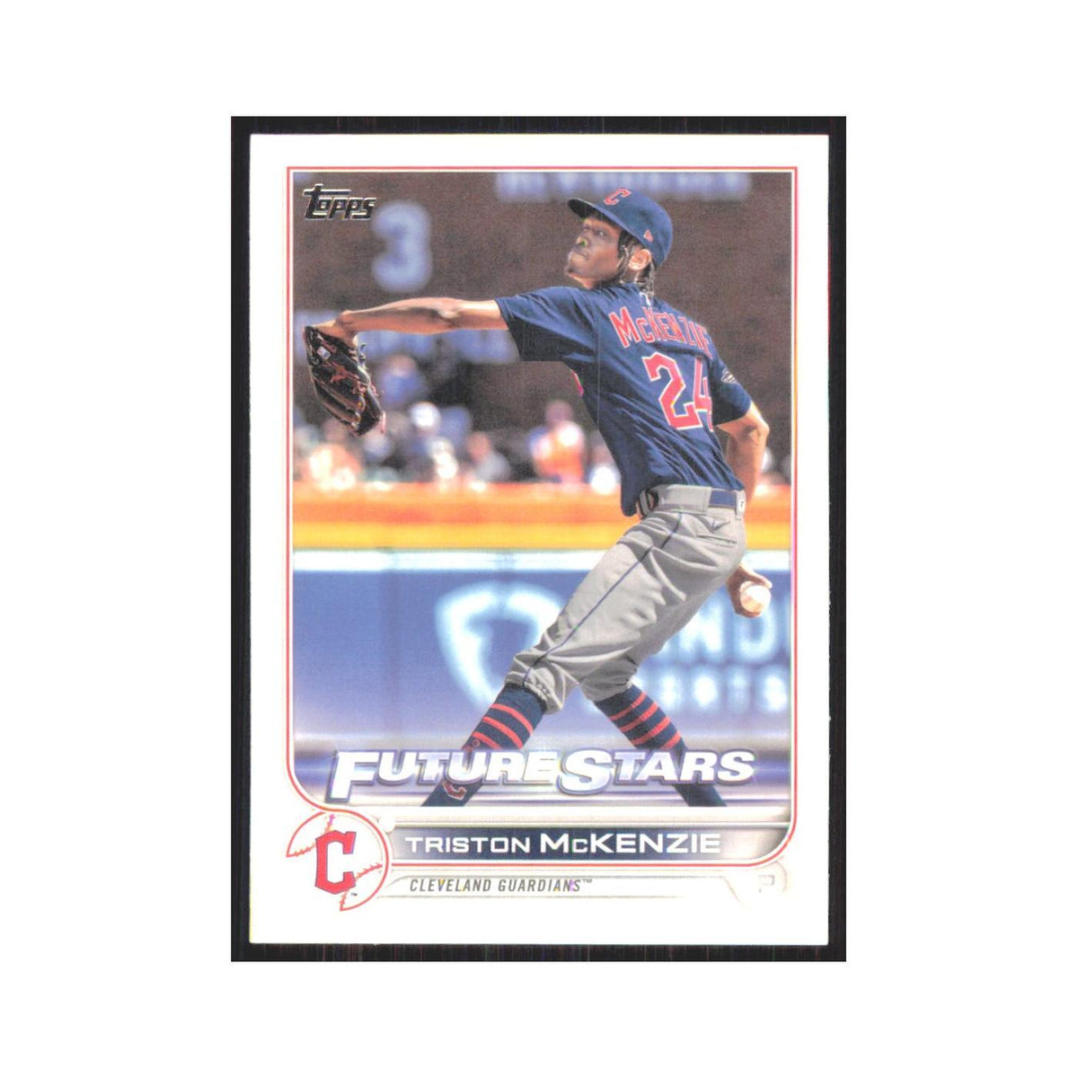2022 Topps Triston McKenzie Guardians #470