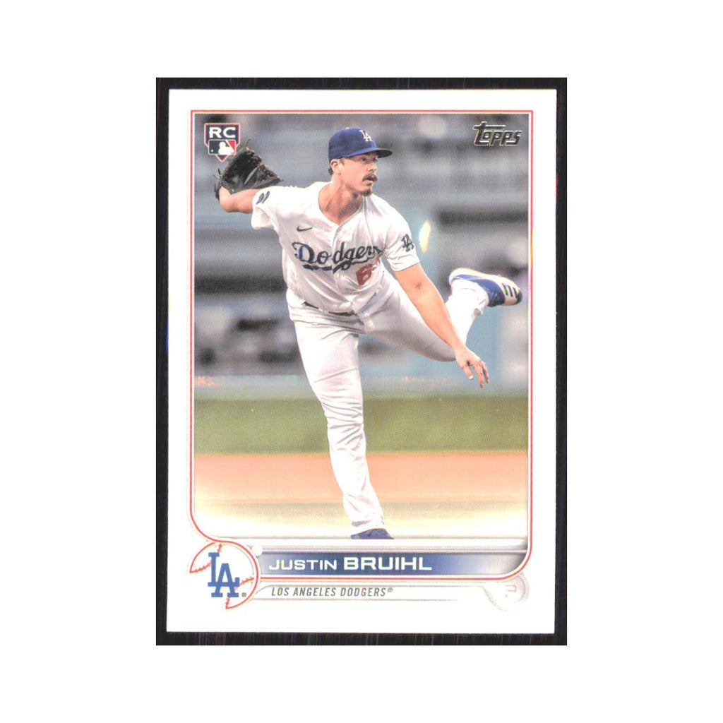 2022 Topps Justin Bruihl RC Dodgers #658