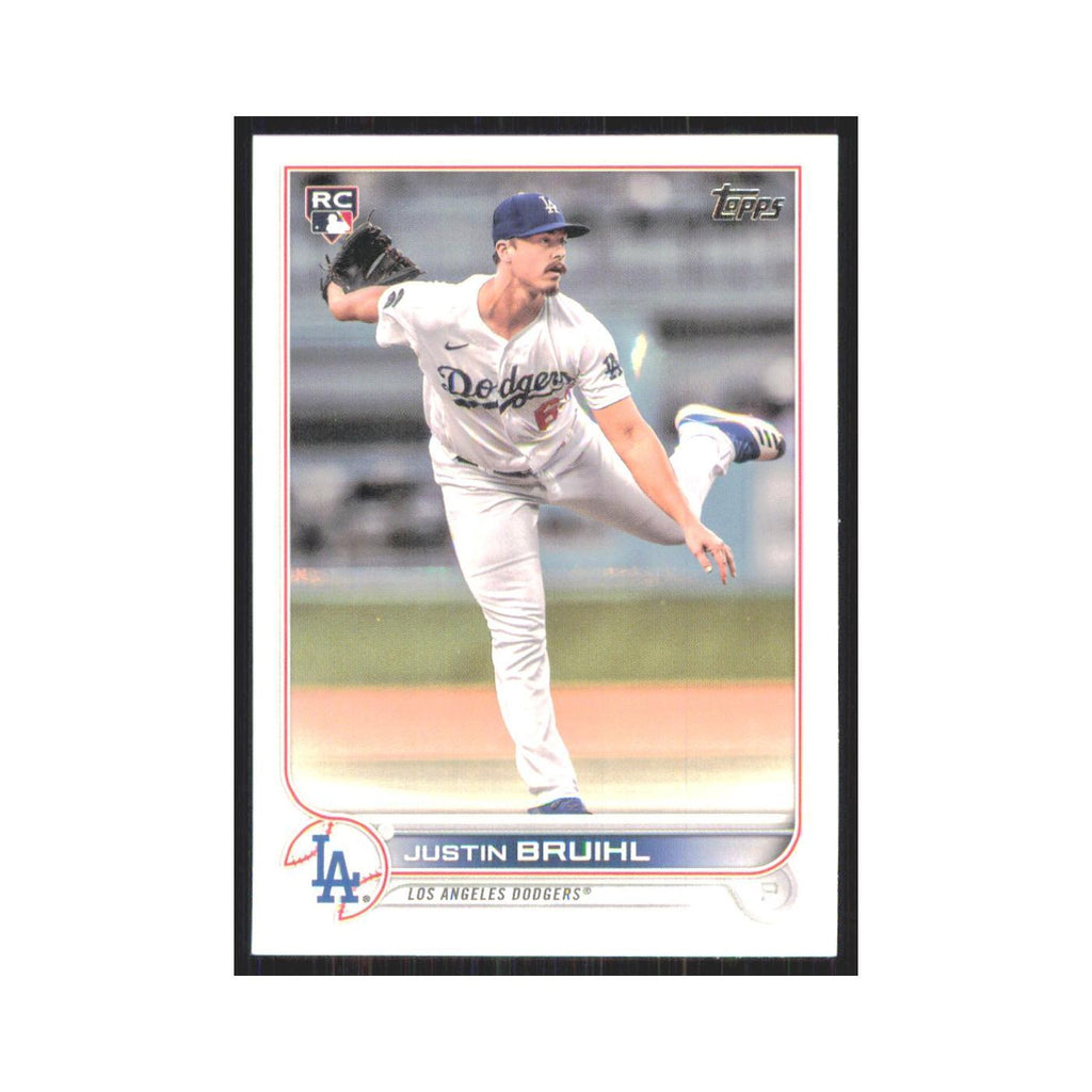2022 Topps Justin Bruihl RC Dodgers #658