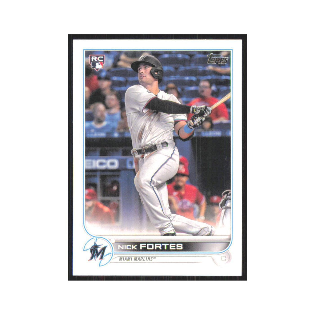 2022 Topps Nick Fortes RC Marlins #333