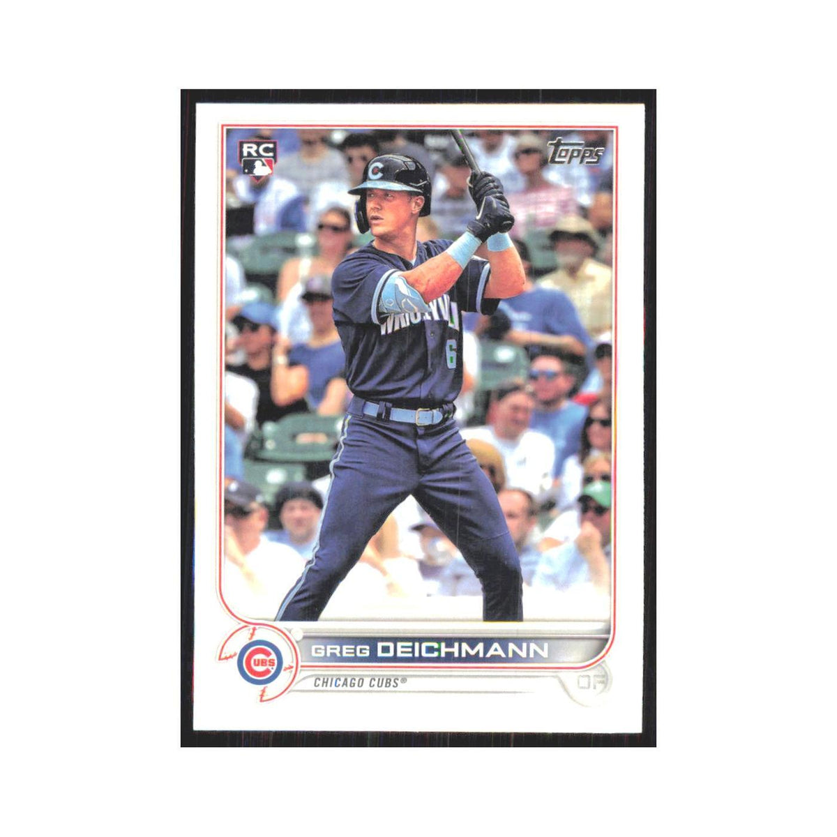 2022 Topps Greg Deichmann RC Cubs #395