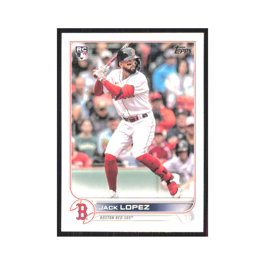 2022 Topps Jack Lopez RC Red Sox #418