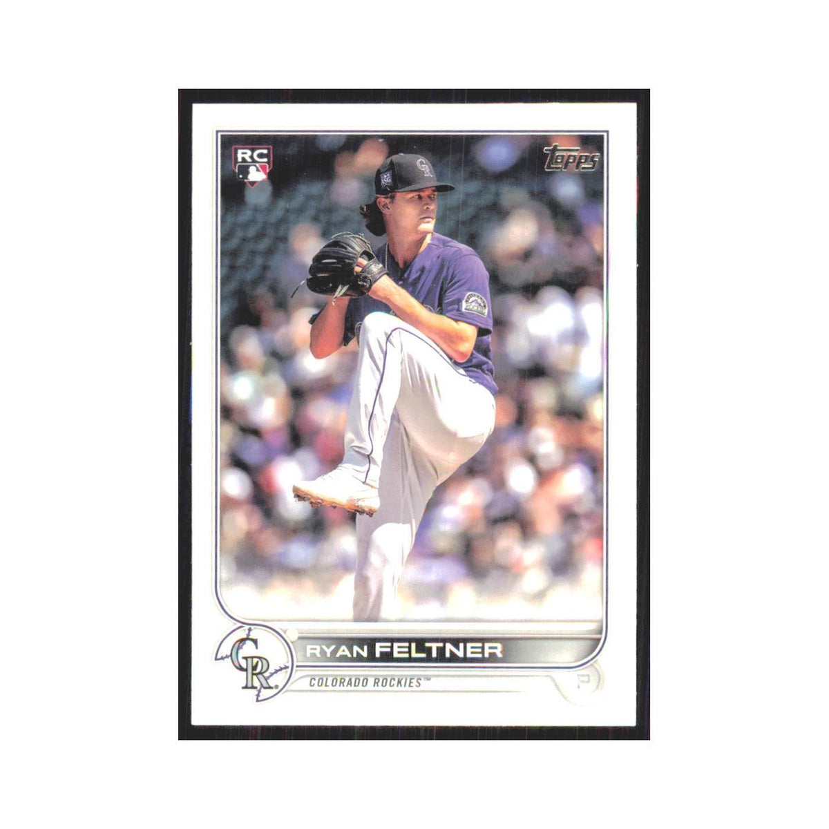 2022 Topps Ryan Feltner RC Rockies #373