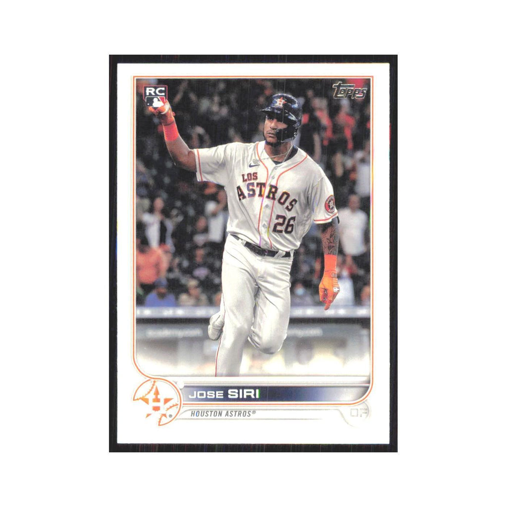 2022 Topps Jose Siri RC Astros #599