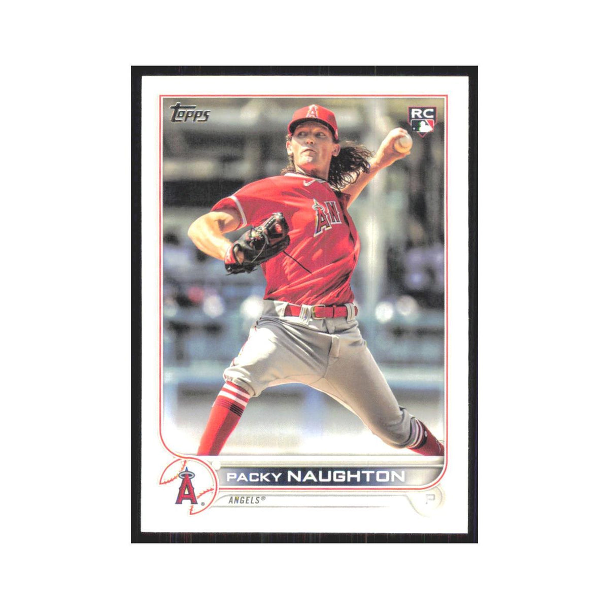 2022 Topps Packy Naughton RC Angels #540