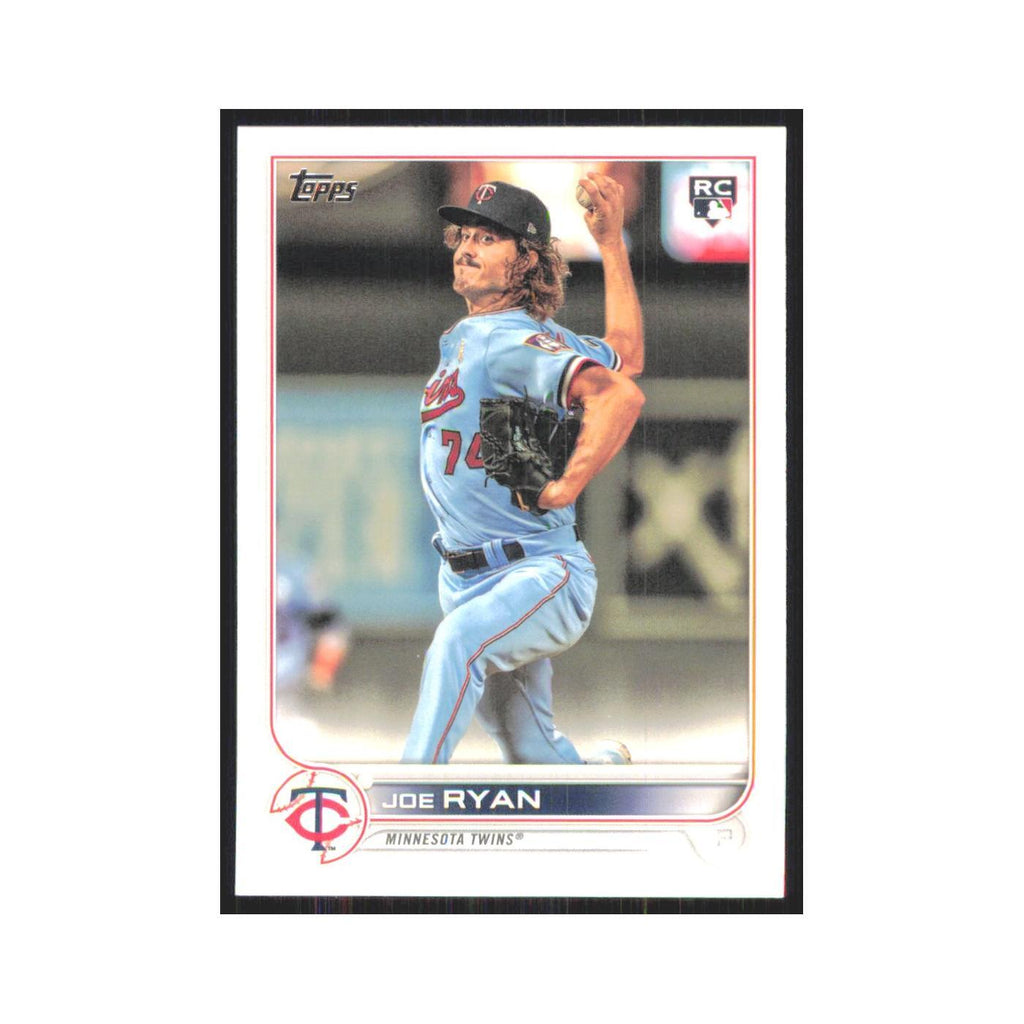 2022 Topps Joe Ryan RC Twins #390