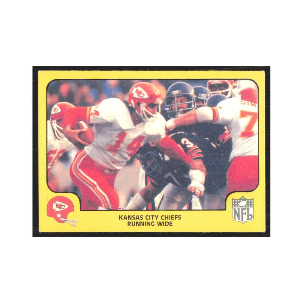 1978 Fleer Running Wide Chiefs #23.0