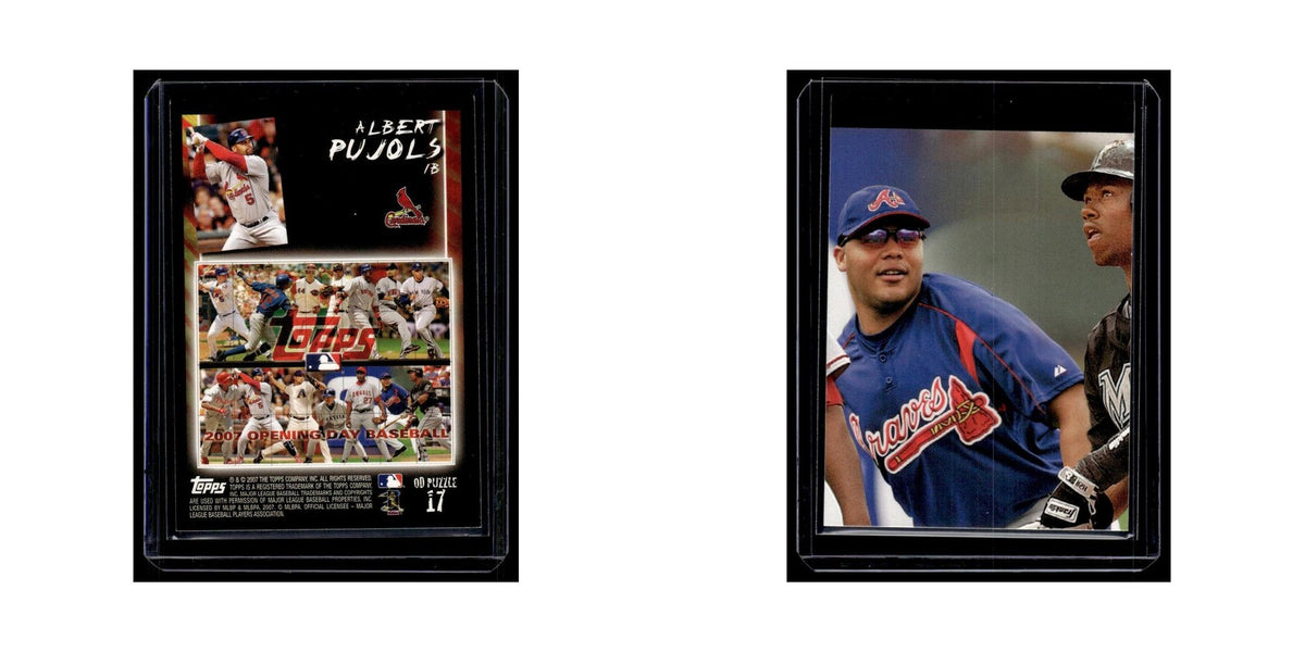 Albert Pujols 2007 Topps Opening Day Puzzle #17 St. Louis Cardinals NM