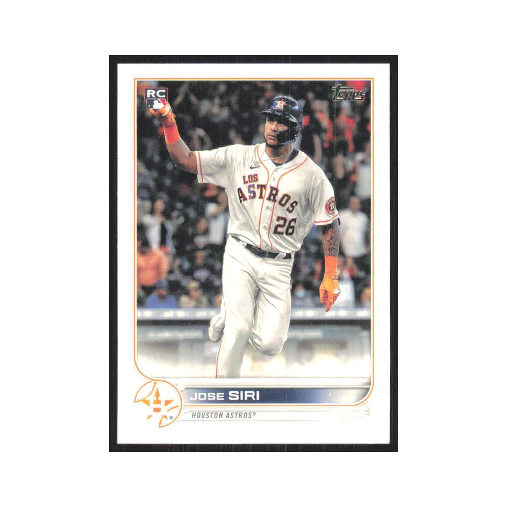 2022 Topps Jose Siri RC Astros #599