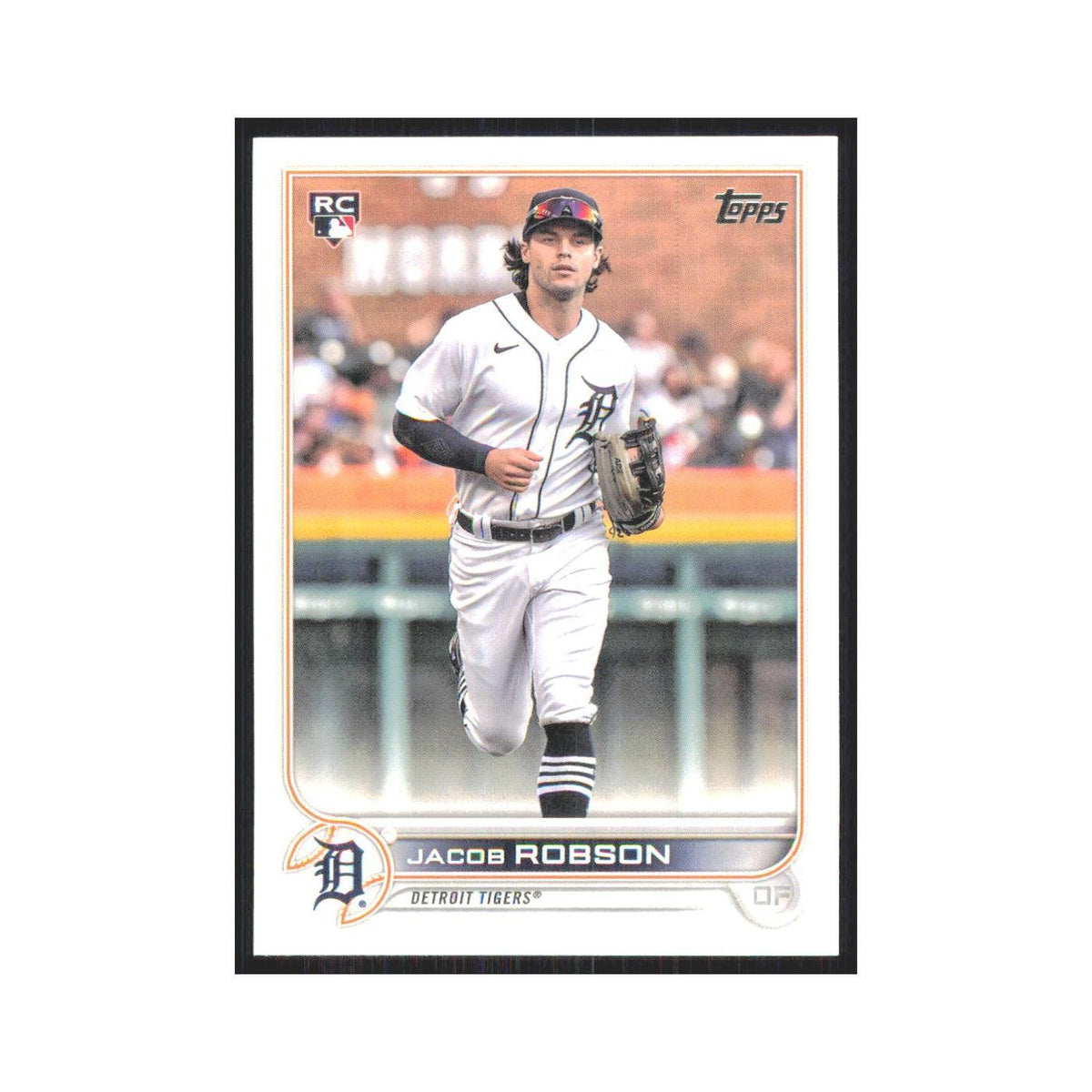 2022 Topps Jacob Robson RC Tigers #623