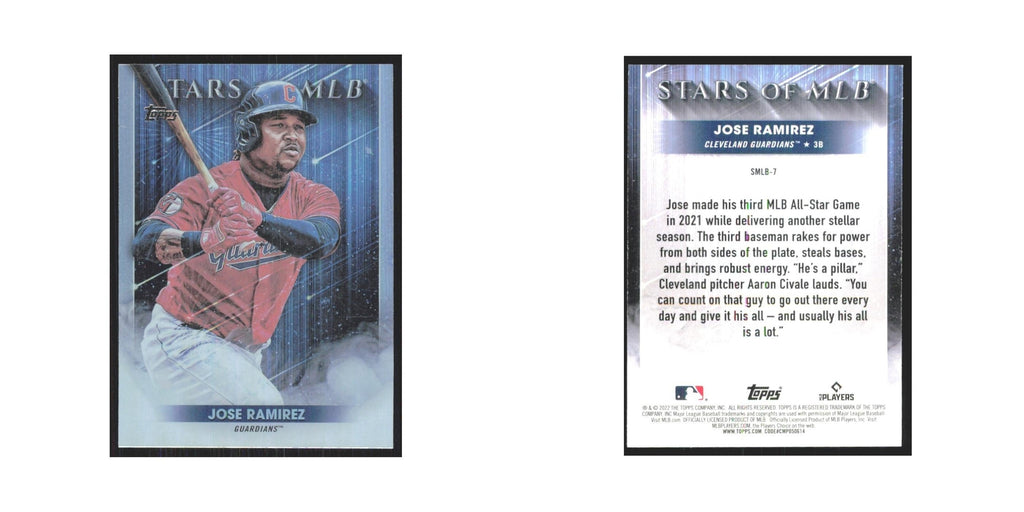 2022 Topps Jose Ramirez Guardians #SMLB-7